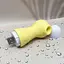 Вакуумний кліторальний вібратор Wo-sex Lilo з USB зарядкою 98×38 мм Жовтий - мініатюра 3