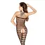 Бодистокинг Passion BS022 комбинезон S/M/L black - миниатюра 2
