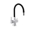 Змішувач для кухні на дві води Koer KB-72023-01 KR5008 Хром - мініатюра 4