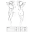 Комплект белья Passion BRIDA Set OpenBra black L/XL - миниатюра 4