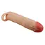 Насадка на пенис Pretty Love Gerd Flesh 3'' 19.5 см телесный - миниатюра 4