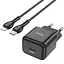 МЗП Hoco N32 Glory PD30W (1USB-C) + кабельType-C to Lightning Black - мініатюра 2