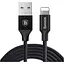 Кабель Baseus Yiven Cable USB to Lightning 1.2 м Чорний - мініатюра 1