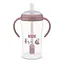 Поїльник з ручкою Nuk Perfect Match Learner Straw Cup з трубочкою 260 мл ведмідь (3954240) - мініатюра 2