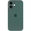 Чохол Epik Silicone Case Full Camera Protective AA для Apple iPhone 16, 6.1 Зелений/Pine green - мініатюра 2
