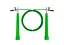 Скоростная скакалка EasyFit Speed Cable Rope 3 м со стальным тросом зеленая (EF-1423-Gr) - миниатюра 1