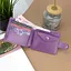Гаманець жіночий шкіряний фіолетовий на кнопці Handycover HC0042 - мініатюра 2