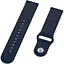 Ремешок DK CDK для Garmin Forerunner 255 / 255 Music 22mm Silicone Sport Band (011909) (dark blue) - миниатюра 3
