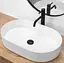 Умивальник Rea Nadia 70 white накладний REA-U5801, Білий - мініатюра 4