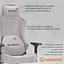 Ігрове крісло GamePro FGC750LG Fabric Light Gray (FGC750LG) - мініатюра 8
