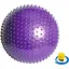 Мяч для фитнеса (фитбол) массажный "HMS" Newt NE-MAS-65-V фиолетовый 65 см - миниатюра 1