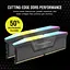 Модуль пам'яті для комп'ютера DDR5 96GB (2x48GB) 6000 MHz Vengeance RGB Grey Corsair (CMH96GX5M2E6000Z36) - мініатюра 6