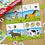 Навчальні пазли. Хто живе на фермі. Iq-club для малюків (у) 13203005 - мініатюра 5