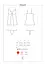 Комплект белья Obsessive Chiccanta Babydoll S/M черный - миниатюра 7