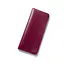 Кожаный портмоне Middle бордовый - миниатюра 3