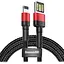 Кабель Baseus Cafule Lightning Special Edition 2.4A (1m) red/black (CALKLF-G91) - мініатюра 1