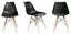 Обеденный комплект Jumi Scandinavian-2 Black - миниатюра 3