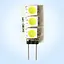 Лампа Brille світлодіодна LED G4 0.6W 3 pcs WW LF AC12V SMD5050 - мініатюра 4