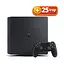 Консоль Sony PlayStation 4 SLIM 1TB Black ПО12 обслуженая + Геймпад беспроводной DualShock 4 + 25 игр + гарантия б/у - миниатюра 1