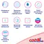 Подгузники GOO.N Plus для детей 9-14 кг размер L 88 шт. - миниатюра 4