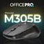Миша OfficePro Silent Click Ergonomic Wireless Black (M305B) [144317] - мініатюра 3