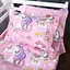 Простирадло MirSon бязь Kids Time Unicorn kids 200x220 см (2200011569727) - мініатюра 1