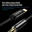 Аудіокабель Baseus Yiven Type-C male To 3.5 male Audio Cable M01 Black - мініатюра 4