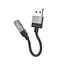 Адаптер переходник Hoco UPA32D USB to Jack 3.5 черный - миниатюра 4