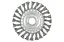 Корщинка MasterTool для болгарки УШМ проволочная щетка дисковая 125 мм 19-9012 - миниатюра 2