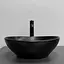 Умивальник VBI Parma black matt накладний VBI-011022, Чорний матовий - мініатюра 4