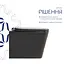Унитаз подвесной Qtap Tern Ultra Quiet, с сиденьем Slim Duroplast/Soft-close/Quick relase QT17332303ASAN - миниатюра 3