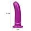 Фаллоимитатор LoveToy Holy Dong 6" 17 см фиолетовый - миниатюра 7