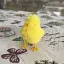 Великоднє декоративне курчатко пухнасте MIS LT - мініатюра 1