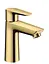 Смеситель для умывальника Hansgrohe Talis E 110 с донным клапаном pop-up Polished Gold Optic 71710990 Золотой - миниатюра 1