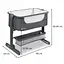 Детская кроватка 3 в 1 Lionelo Timon Grey + матрас - миниатюра 10