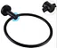 Тримач для рушника кільце Rea 332915A Mist 05 black REA-06904 Чорний матовий - мініатюра 3