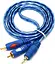 Кабель AUX Audio 3.5мм - RCAx2 M/M 3.0м OEM - миниатюра 1