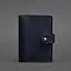 Кожаная обложка для паспорта 3.0 темно-синяя - миниатюра 6