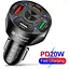 Автомобильное зарядное устройство No Brand CWa 2USB 2Type-C PD20W QC 3.0 Black (70250551) - миниатюра 4