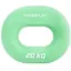 Еспандер кістьовий PowerPlay силіконовий PP-4336 Hand Grip Medium 20 кг Зелений (PP_4336_Green_20kg) - мініатюра 1