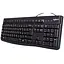 Клавиатура проводная LOGITECH K120 украинская раскладка черная 920-002643 - миниатюра 1