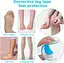 WLLHYF 3 пары гелевых прокладок для поддержки арки, клейкие силиконовые ортопедические стельки, амортизация, вставки для обуви - миниатюра 4