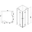 Душевая кабина Volle De la Noche 90x90 без поддона 10-40-194black, прозрачный, черный - миниатюра 7