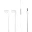 Провідні навушники Koni strong with mic KS-341, 3.5mm, 1.2m, white - мініатюра 1