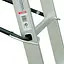 Лестница помост алюминиевая Intertool LT-0027 высота 2771 мм x 6 ступеней - миниатюра 6