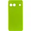 Чехол Silicone Cover Lakshmi Full Camera (A) для Google Pixel 6a Салатовый / Neon Green - миниатюра 1