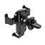 Автотримач для телефона HOCO CA103 vertical and horizontal air outlet gravity car holder Black Metal Gray - мініатюра 7
