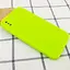 Чехол Epik Silicone Case Square Full Camera Protective AA NOLOGO для Apple iPhone X/XS 5.8 Салатовый/Neon green - миниатюра 2