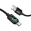 Кабель Hoco U146 Mundo USB to Type-C 36W (1,2 м) Black - миниатюра 4