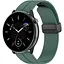 Ремінець DK CDK для Samsung Watch6 Classic (R950 / R955) 43mm 20mm Silicone Sport Magnetic (016443) (dark green) - мініатюра 2